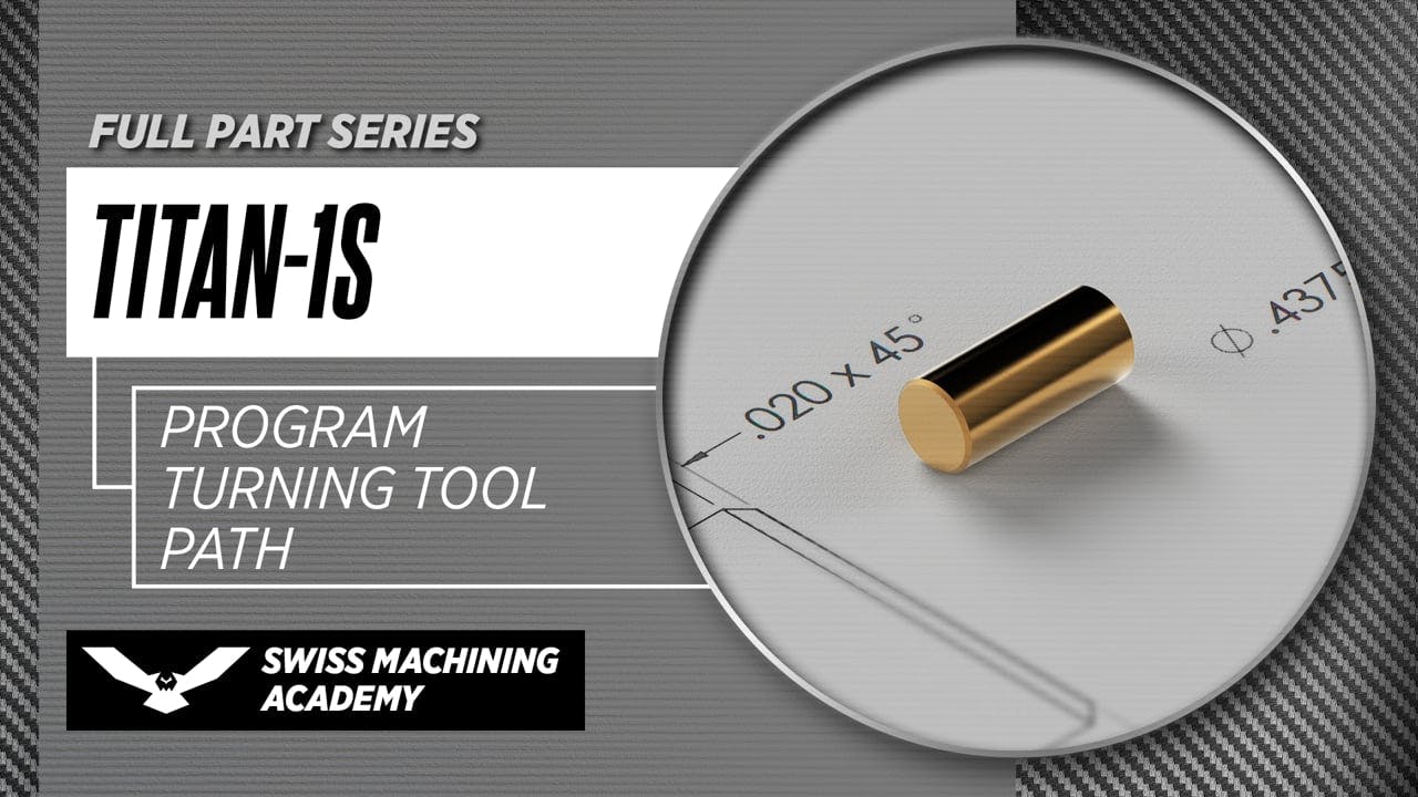 Program Turning Tool Path