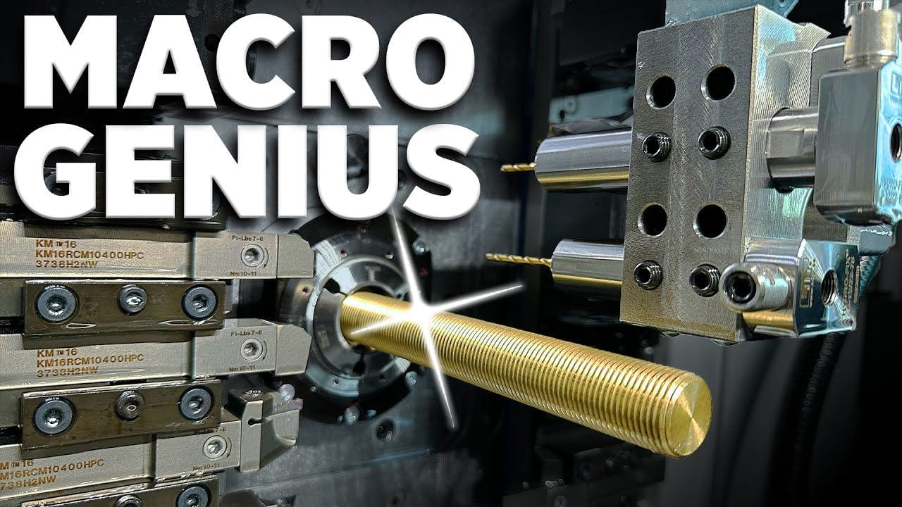 Macro Programming is the Most Powerful Tool in Swiss Machining